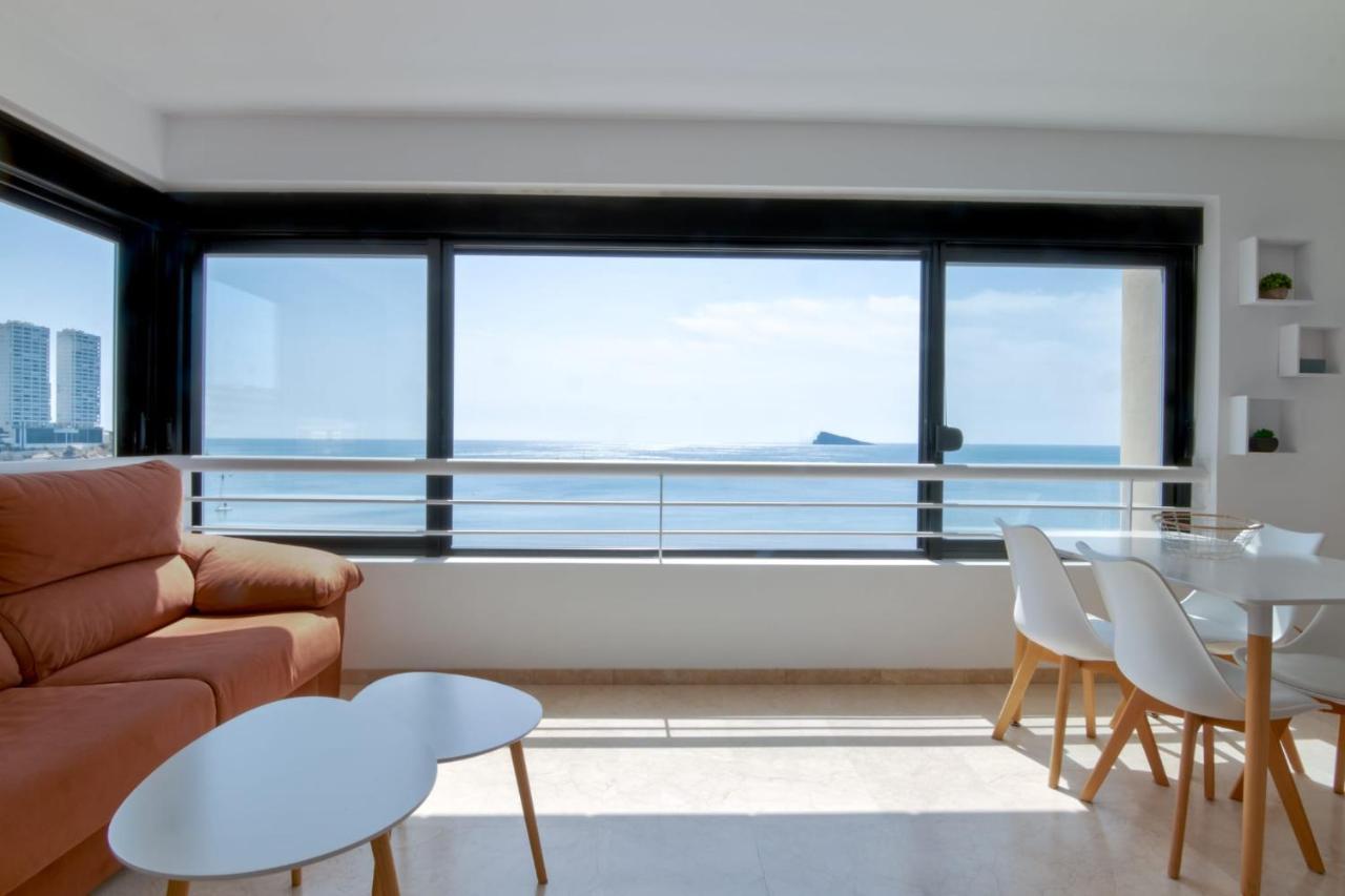 Luminoso Apartamento En Primera Linea De Playa Benidorm Exterior photo
